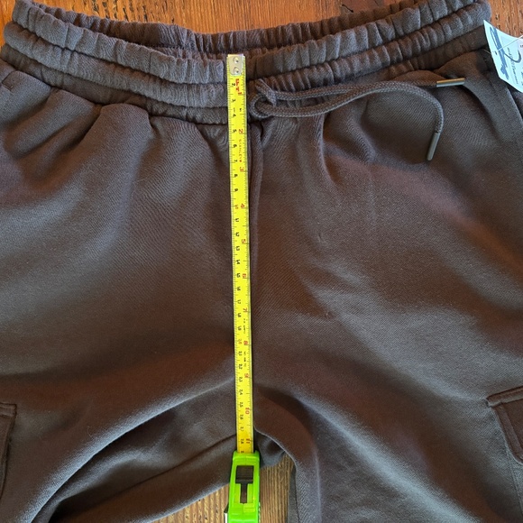 NWT B.P. Wide Leg Cargo Pocket Fleece Sweatpants Brown, Size XS, Tall Nordstroms - Picture 7 of 13